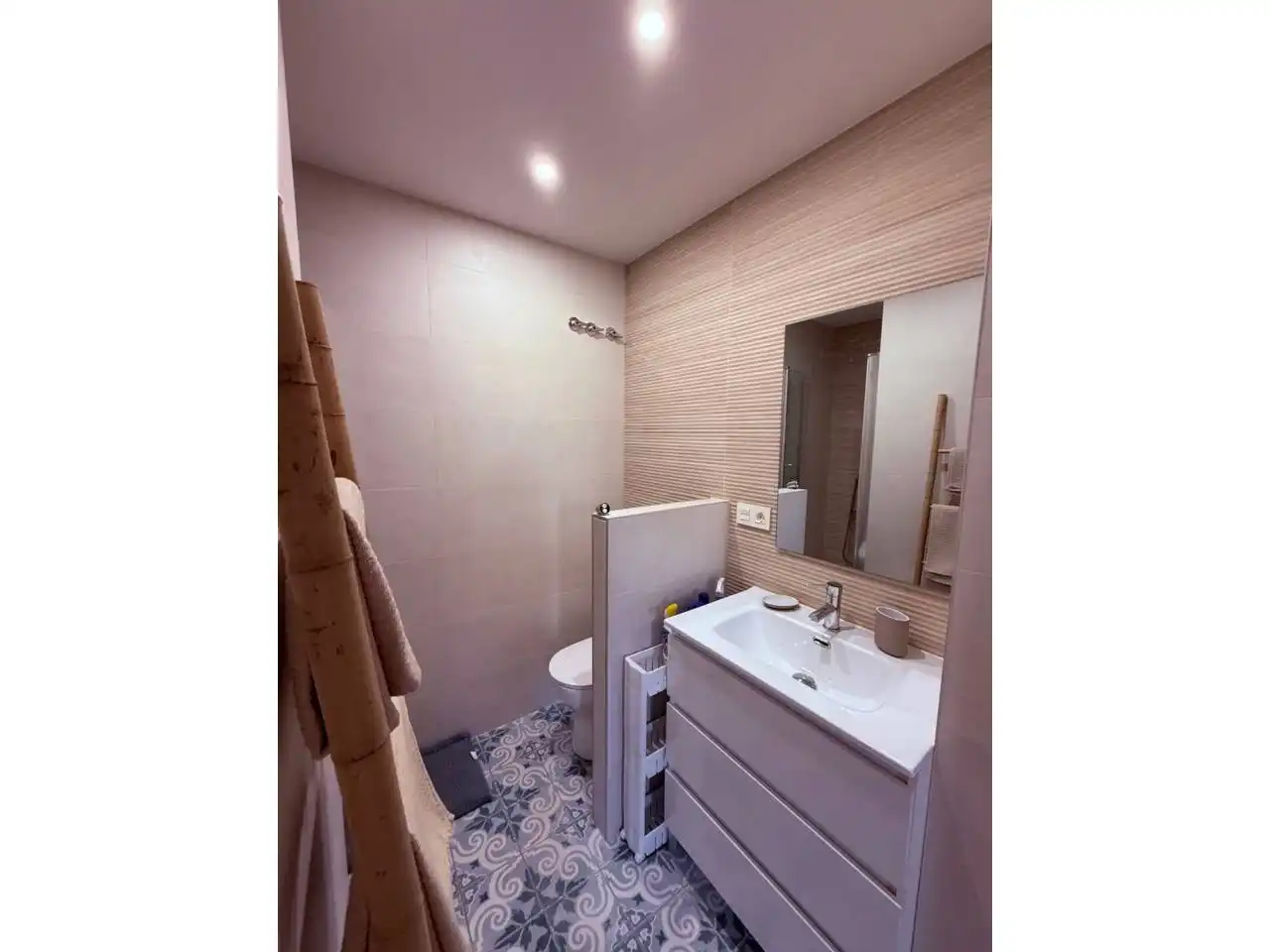 Baño de Casa adosada de alquiler en Elche / Elx con Aire acondicionado, Terraza y Amueblado