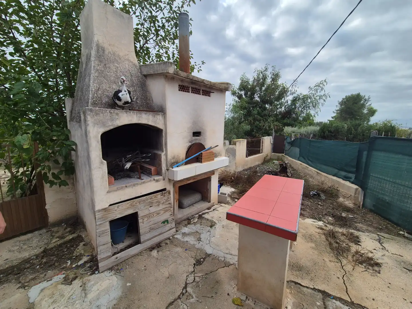 Cuina de Finca rústica en venda en Las Torres de Cotillas amb Jardí privat, Terrassa i Traster