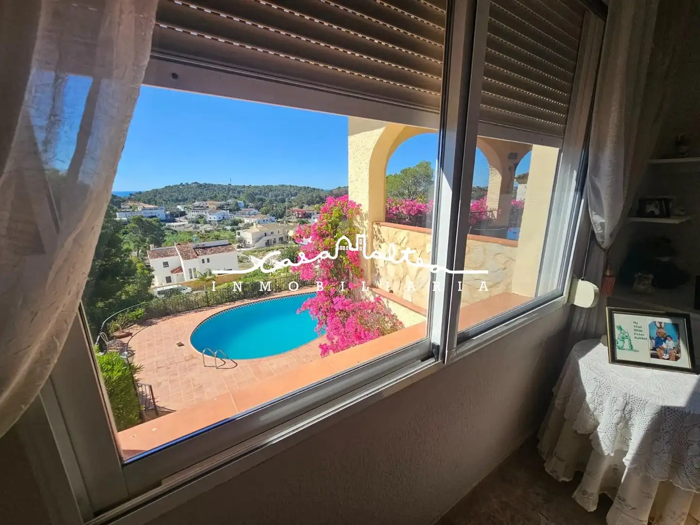 Terraza de Casa o chalet en venta en Altea con Aire acondicionado, Jardín privado y Terraza