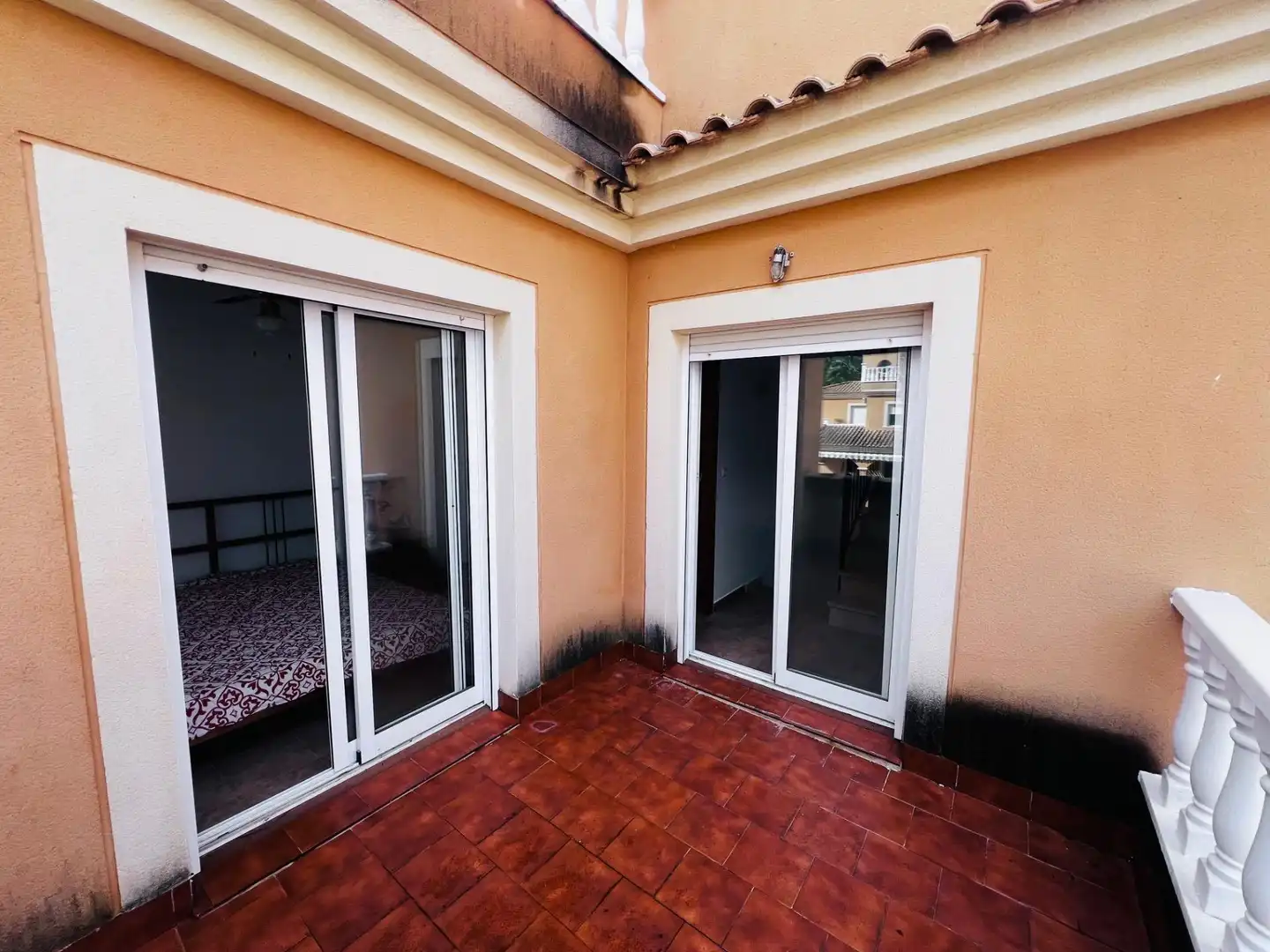 Terrasse von Haus oder Chalet zum Verkauf in Algorfa mit Klimaanlage, Heizung und Privatgarten