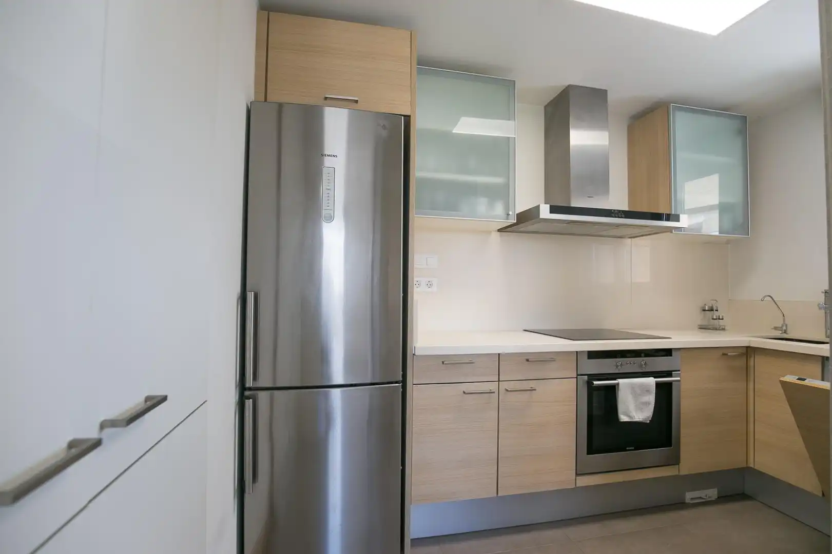 Cuina de Apartament de lloguer en Elche / Elx amb Aire condicionat, Calefacció i Terrassa