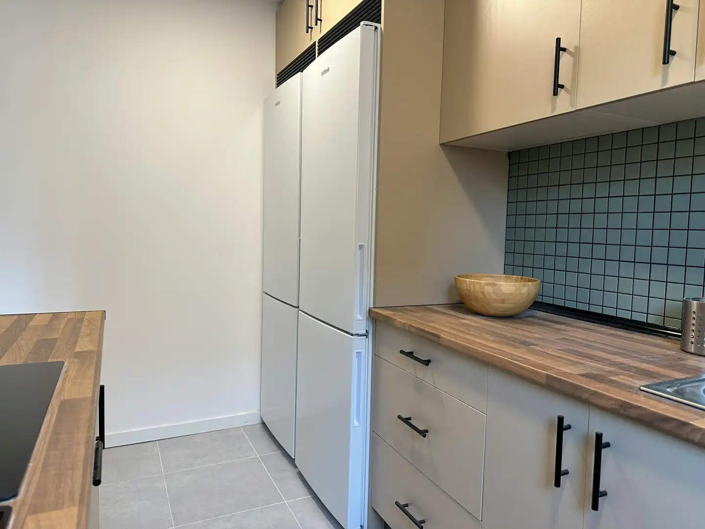 Kitchen of Flat for share in Madrid  with Air Conditioner, Heating and Furnished