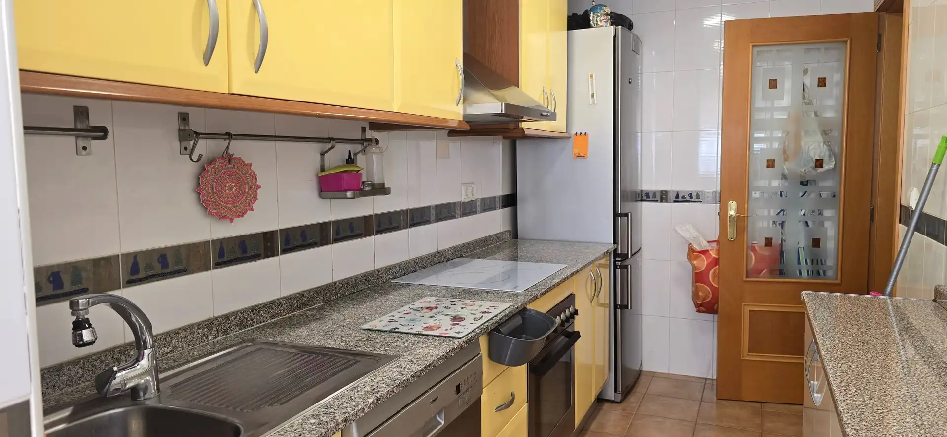 Cuina de Planta baixa en venda en Finestrat amb Aire condicionat, Terrassa i Piscina