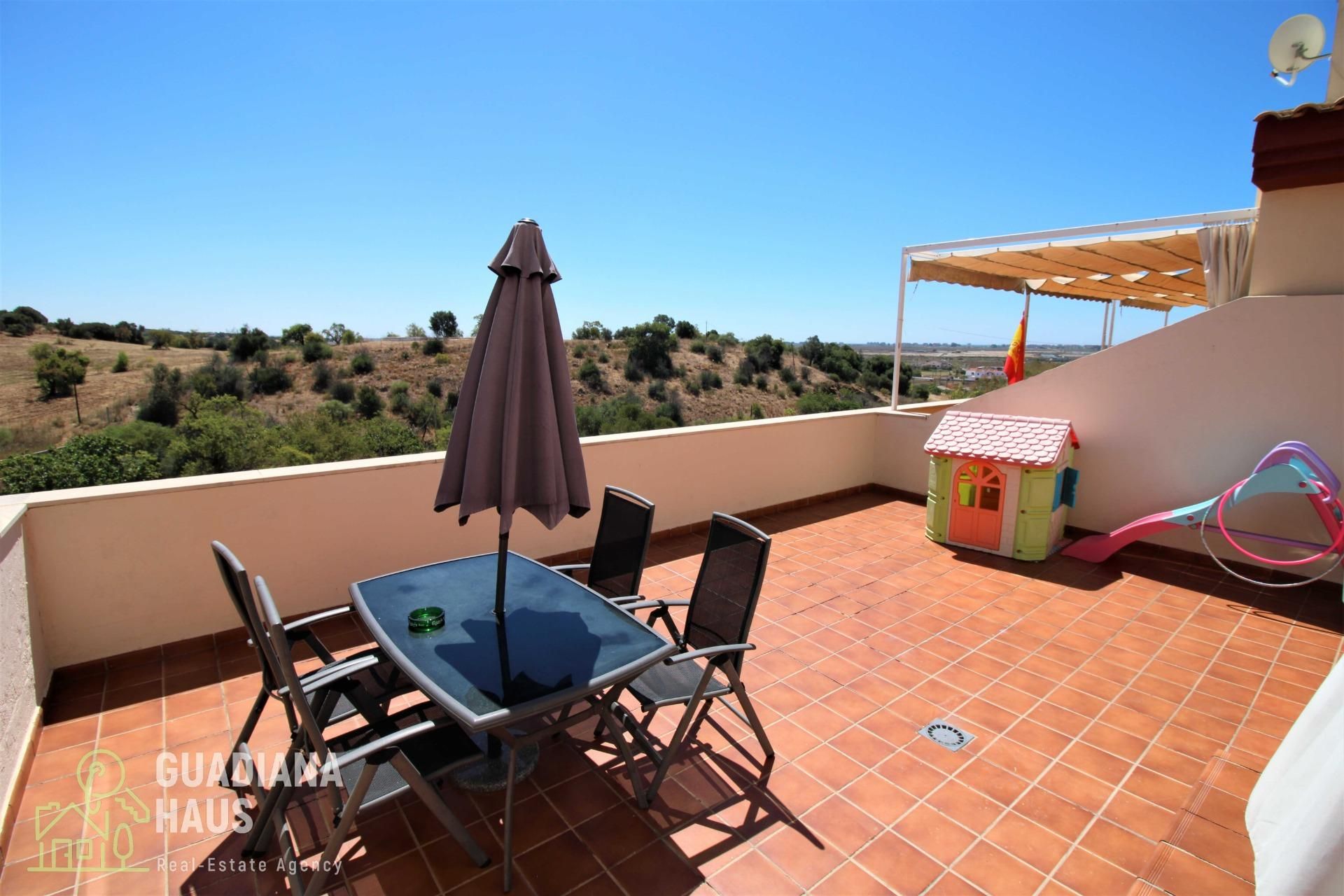 Terrace of Flat for sale in Ayamonte  with Air Conditioner, Private garden and Terrace
