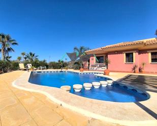 Exterior view of Country house for sale in Águilas  with Private garden, Terrace and Swimming Pool