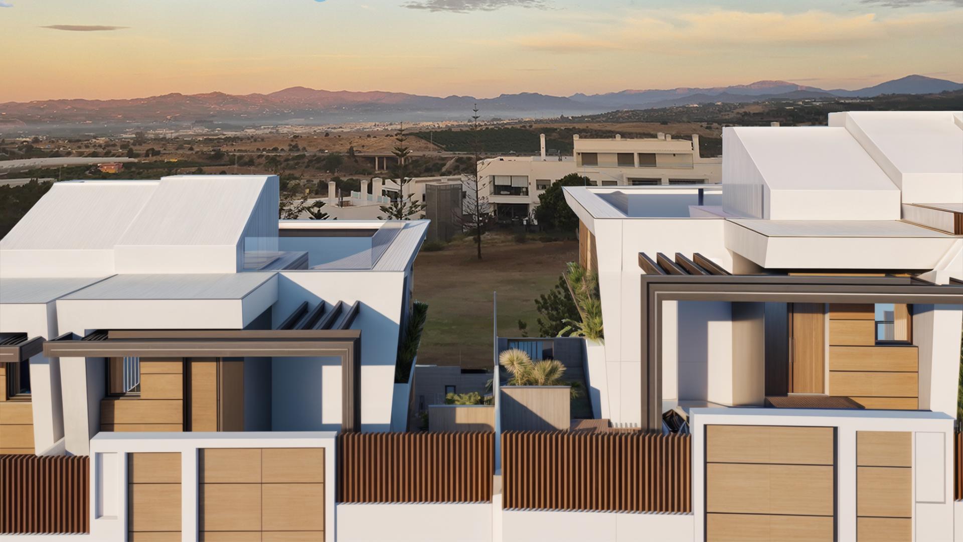 Exterior view of Single-family semi-detached for sale in Vélez-Málaga  with Air Conditioner, Heating and Storage room