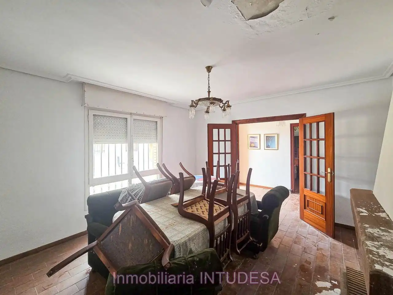 Dining room of Houses for sale in Milagro, Navarra