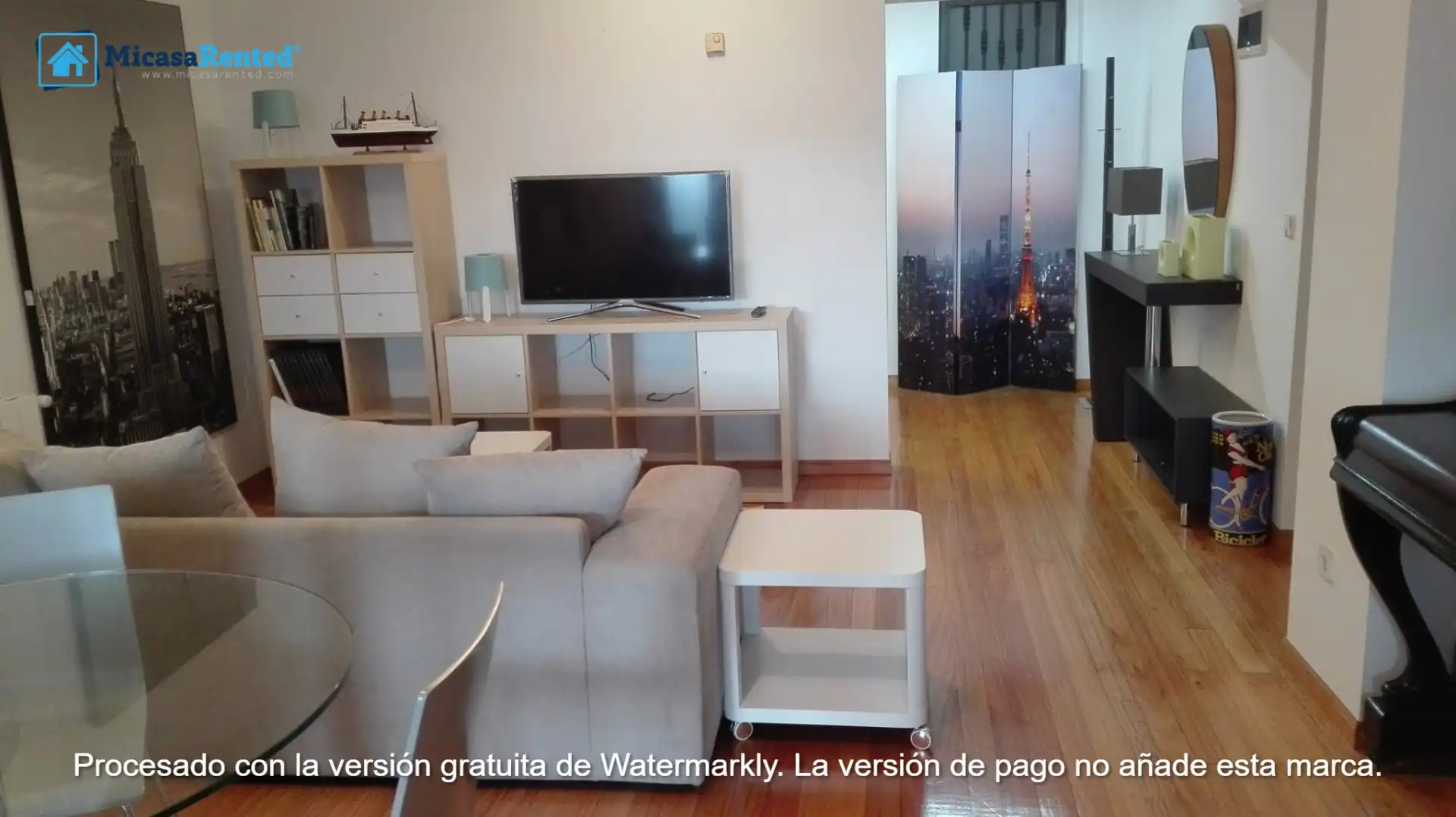 Sala de estar de Piso de alquiler en Santander con Calefacción, Terraza y Amueblado