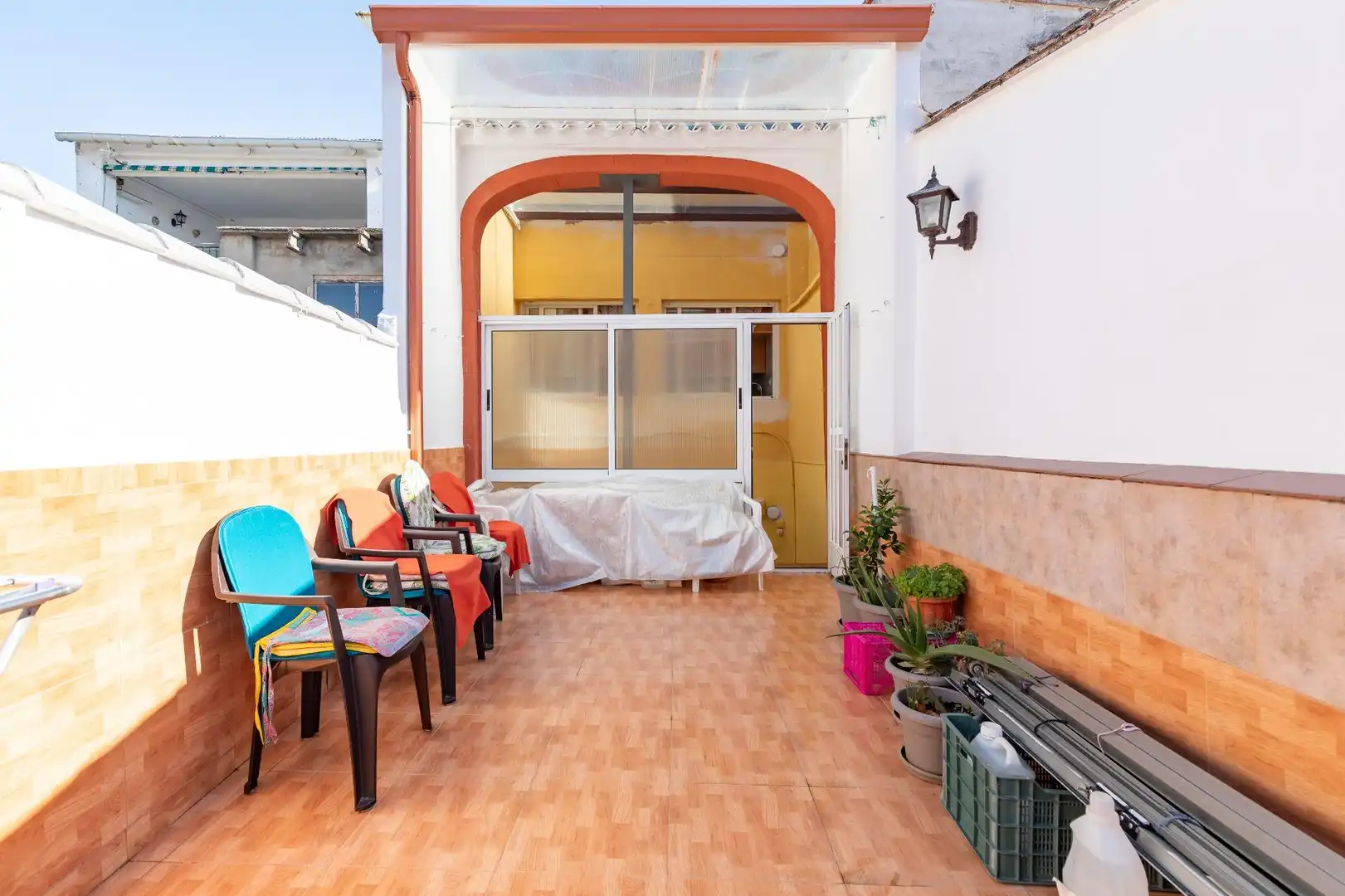 Terrassa de Casa adosada en venda en Benigànim amb Aire condicionat, Calefacció i Terrassa