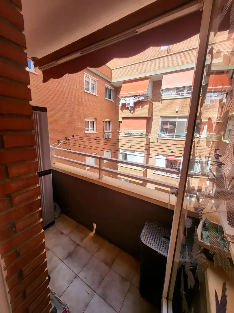 Balcony of Flat for sale in Zaragoza  with Heating, Terrace and Storage room