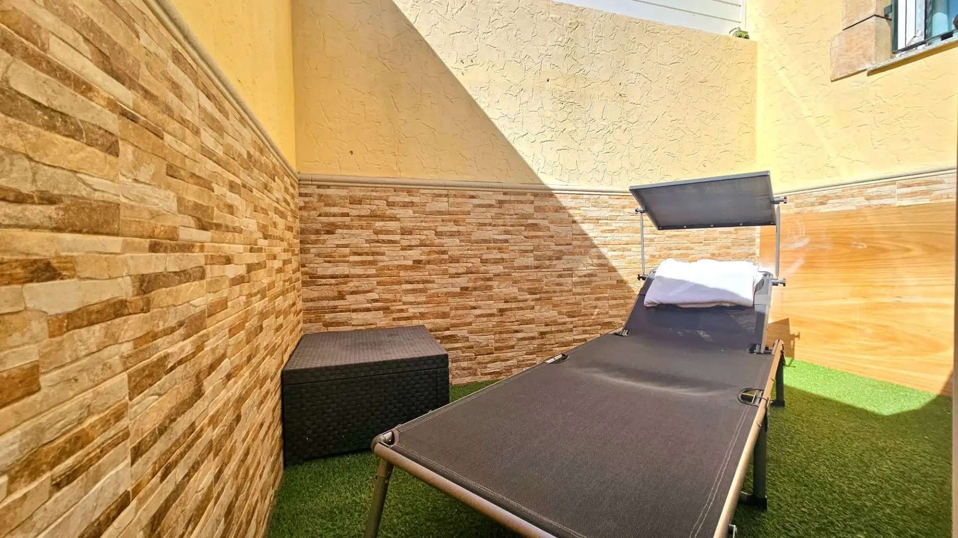 Terrassa de Casa adosada en venda en Cartagena amb Aire condicionat, Jardí privat i Terrassa