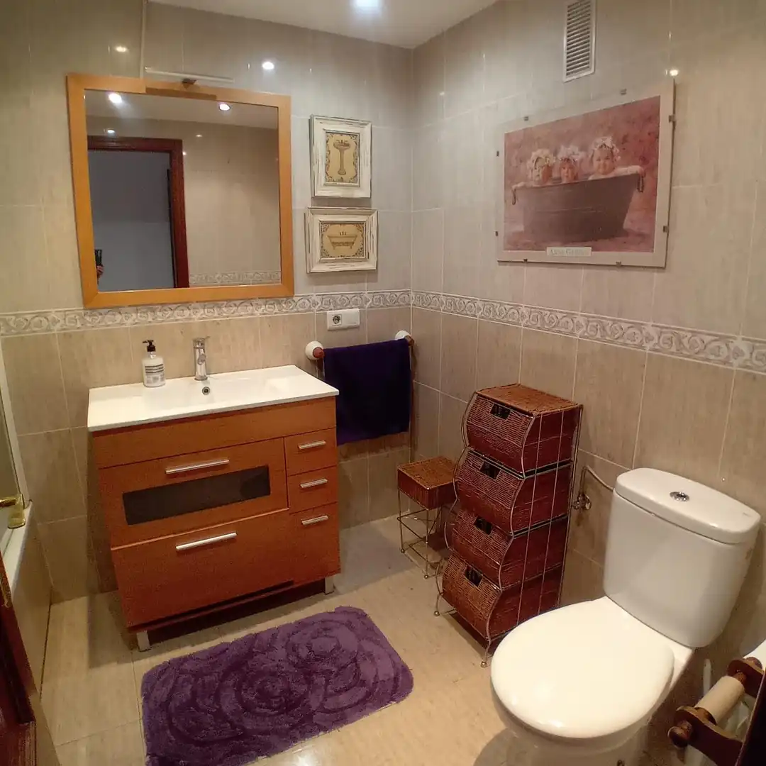 Bathroom of Flat for sale in Benavente  with Heating and Terrace