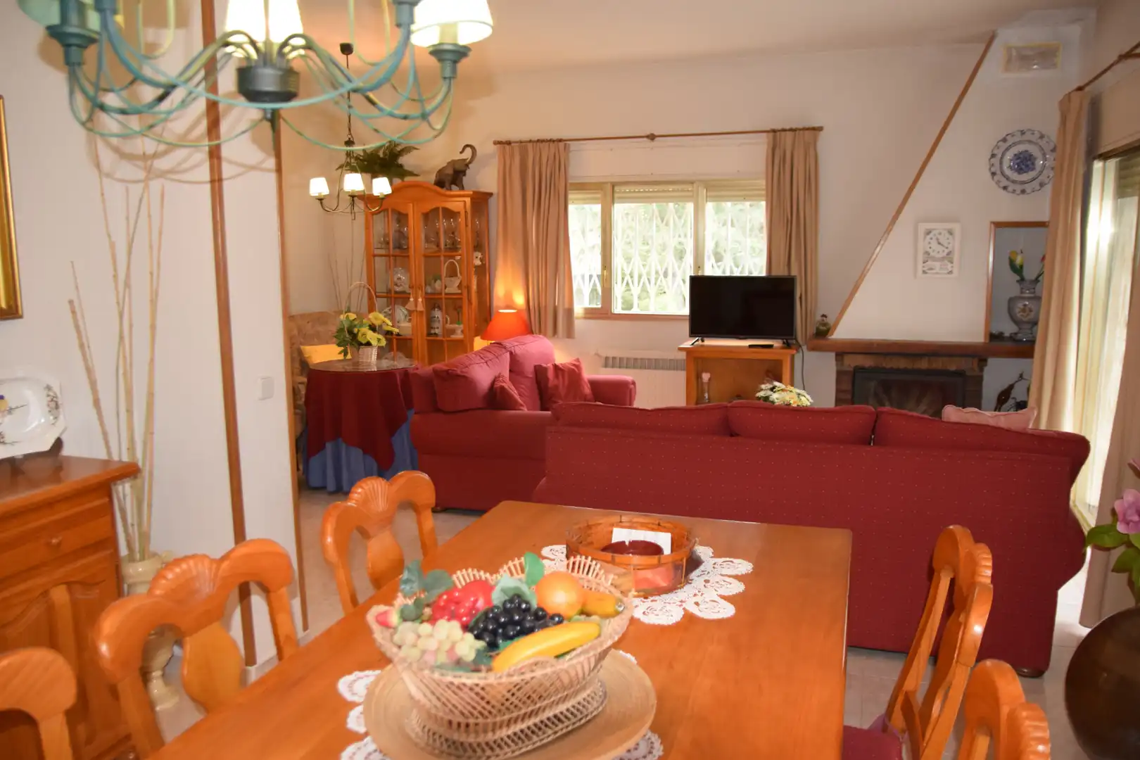 Sala de estar de Casa o chalet en venta en Moralzarzal con Calefacción, Jardín privado y Terraza