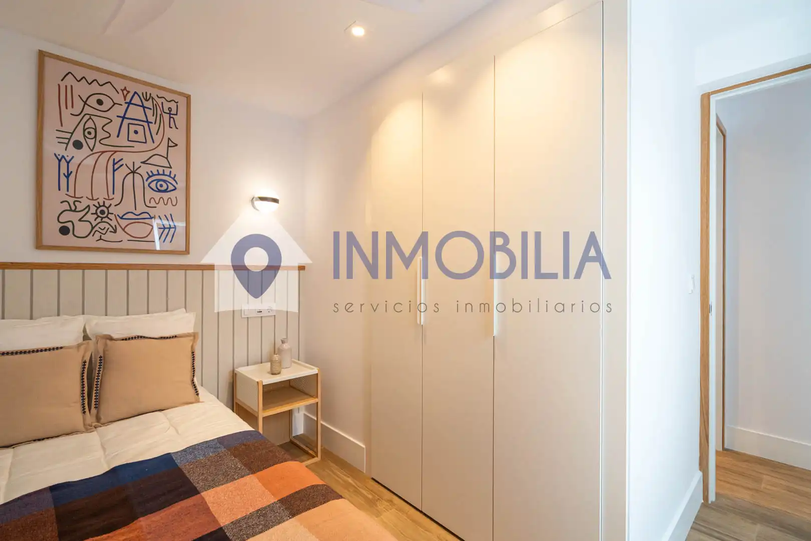Bedroom of Flat for sale in Madrid  with Heating and Terrace