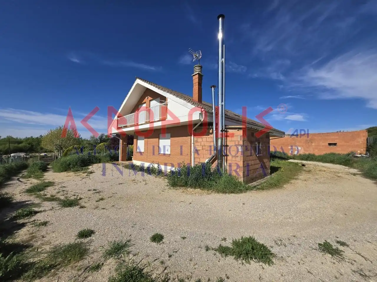 Exterior view of Houses for sale in Villares de Órbigo  with Heating