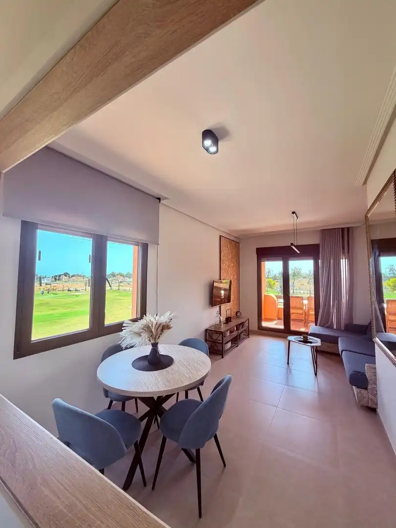 Dining room of Flat for rent in Los Alcázares  with Heating, Terrace and Furnished