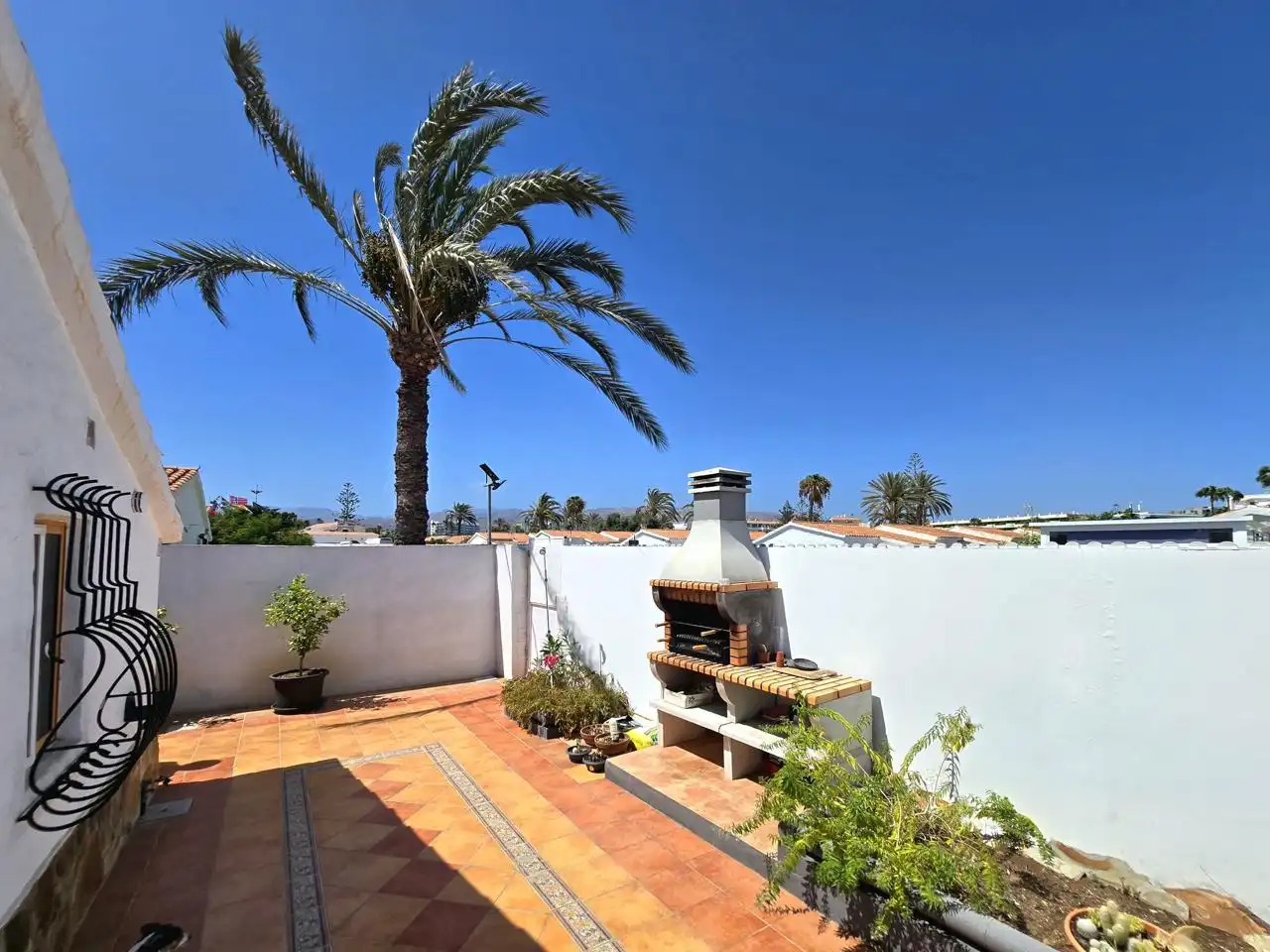 Terraza de Casa o chalet en venta en San Bartolomé de Tirajana con Aire acondicionado, Jardín privado y Terraza