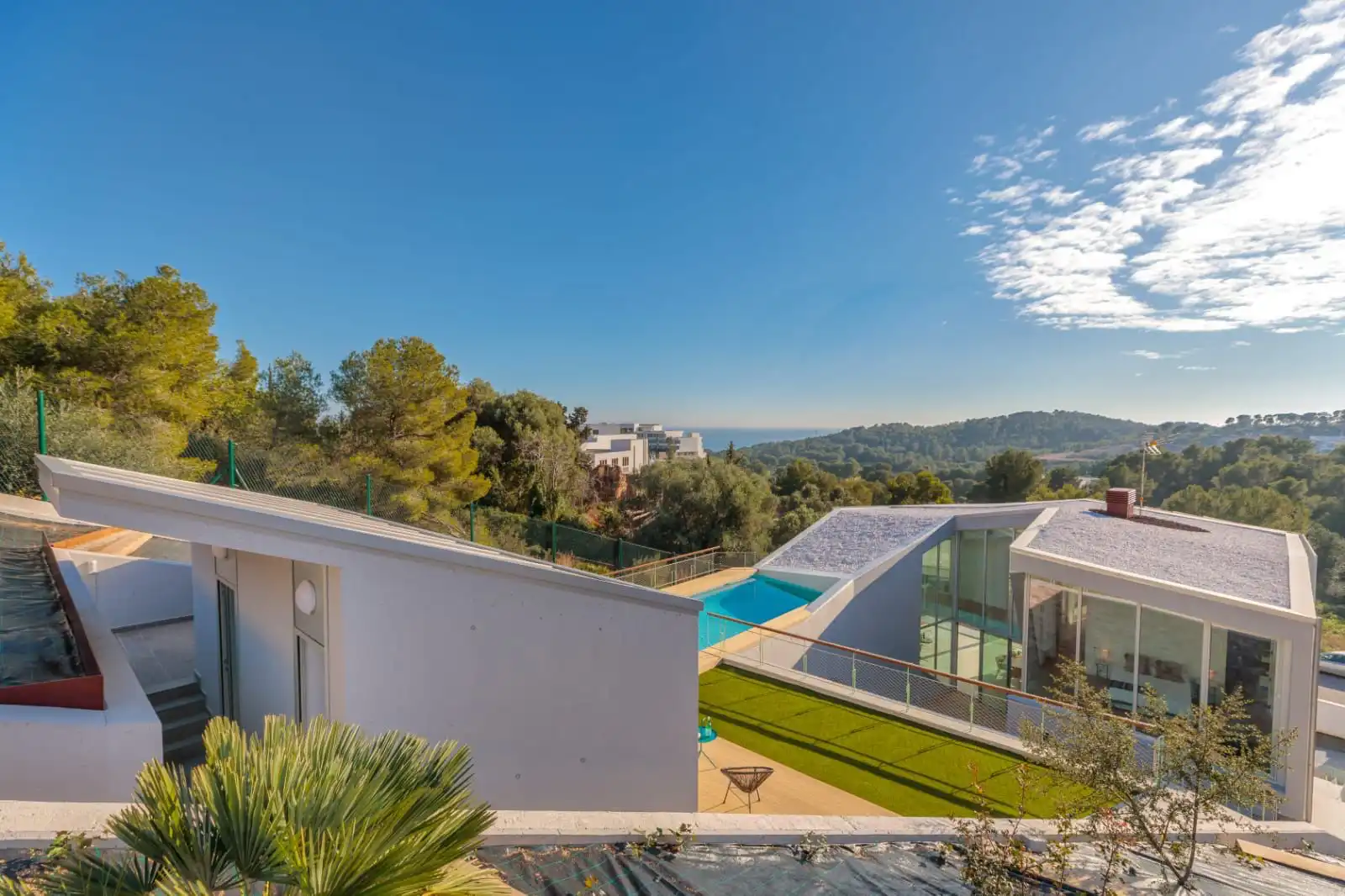 Terrasse von Haus oder Chalet zum Verkauf in Sitges mit Klimaanlage, Heizung und Privatgarten