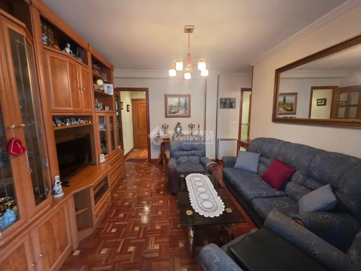 Wohnzimmer von Wohnung zum Verkauf in Alcorcón mit Heizung, Parkett und Terrasse