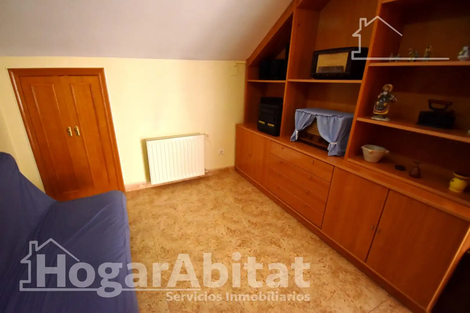 Dormitori de Casa adosada en venda en Vila-real amb Aire condicionat, Calefacció i Terrassa