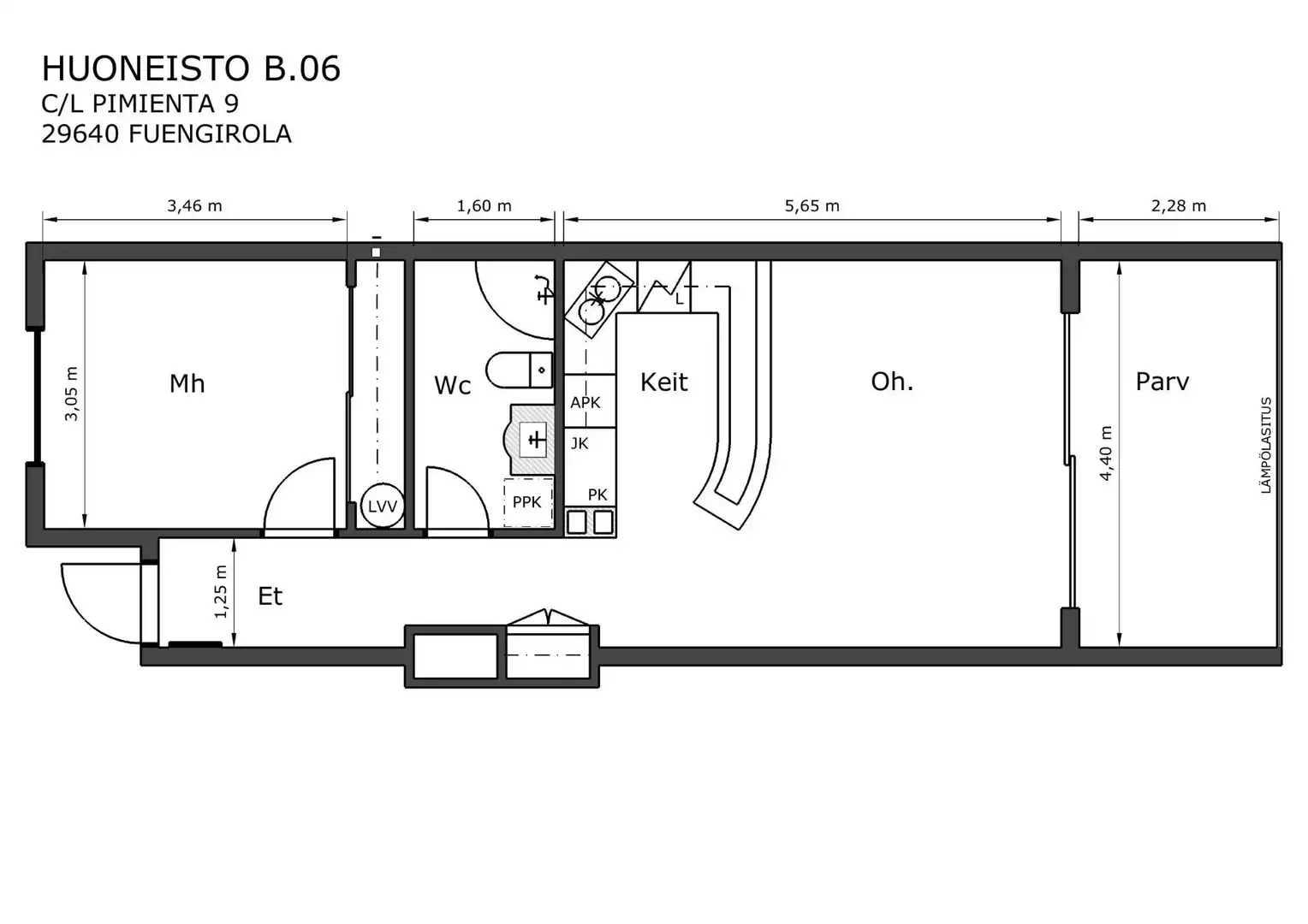 Erdgeschoss zum Verkauf in Fuengirola mit Terrasse, Möbliert und Gemeinschaftspool