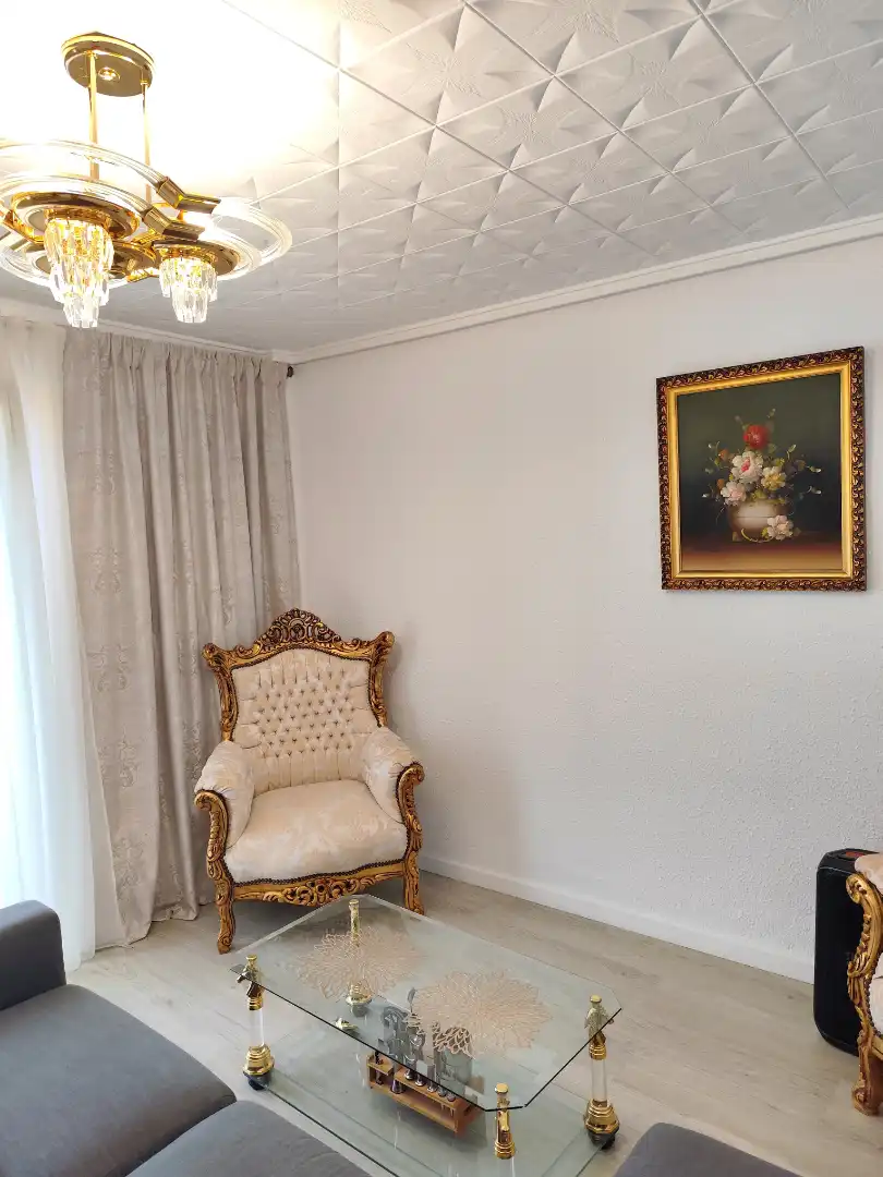 Sala de estar de Piso en venta en Valencia con Aire acondicionado, Amueblado y Horno
