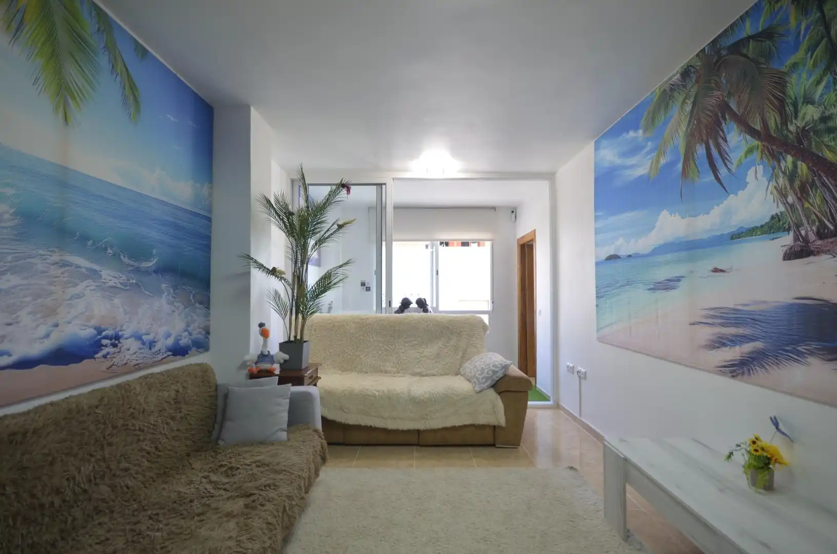 Sala d'estar de Pis en venda en Roquetas de Mar