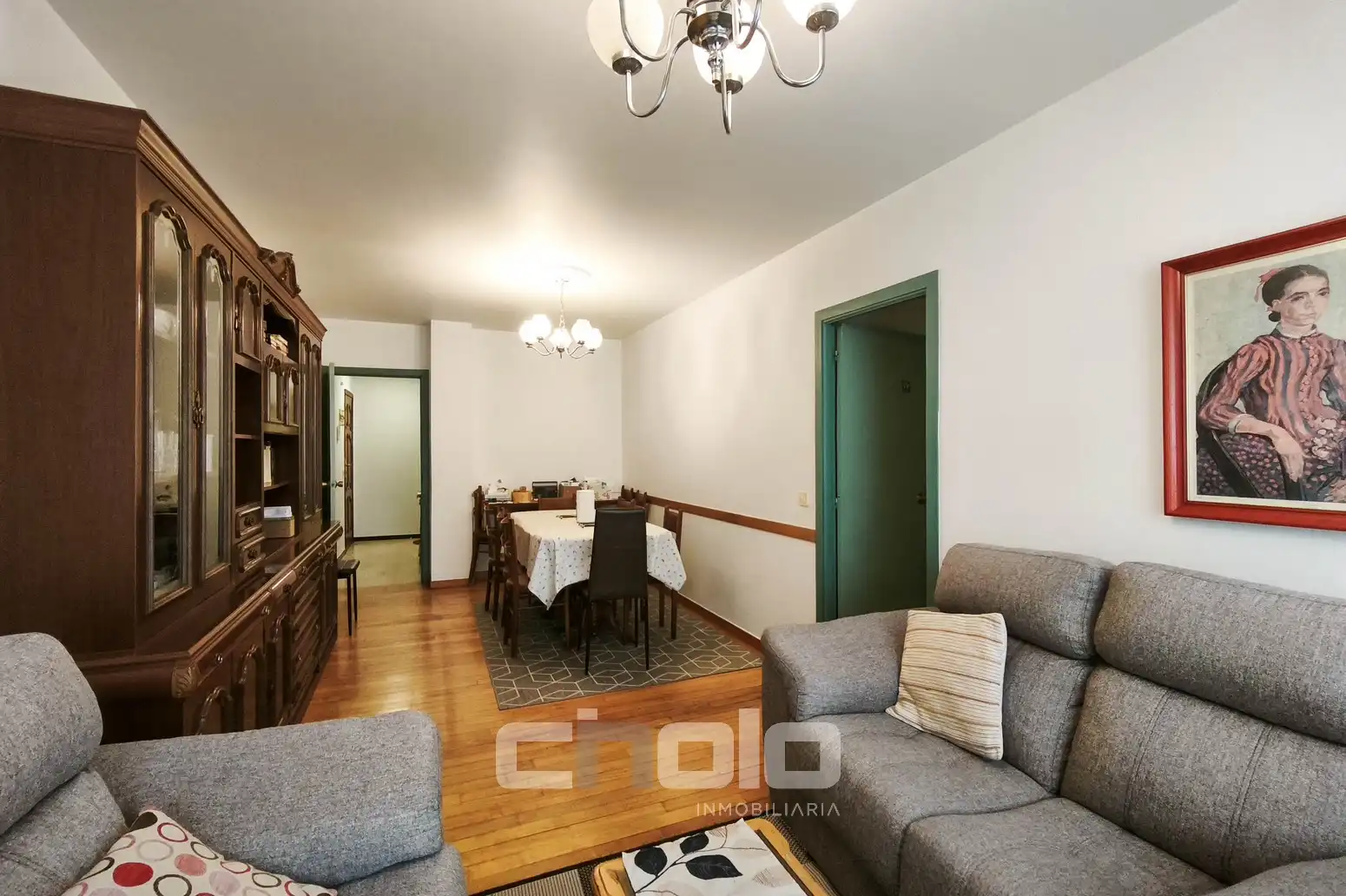 Living room of Flat for sale in Lugo  with Heating and Furnished