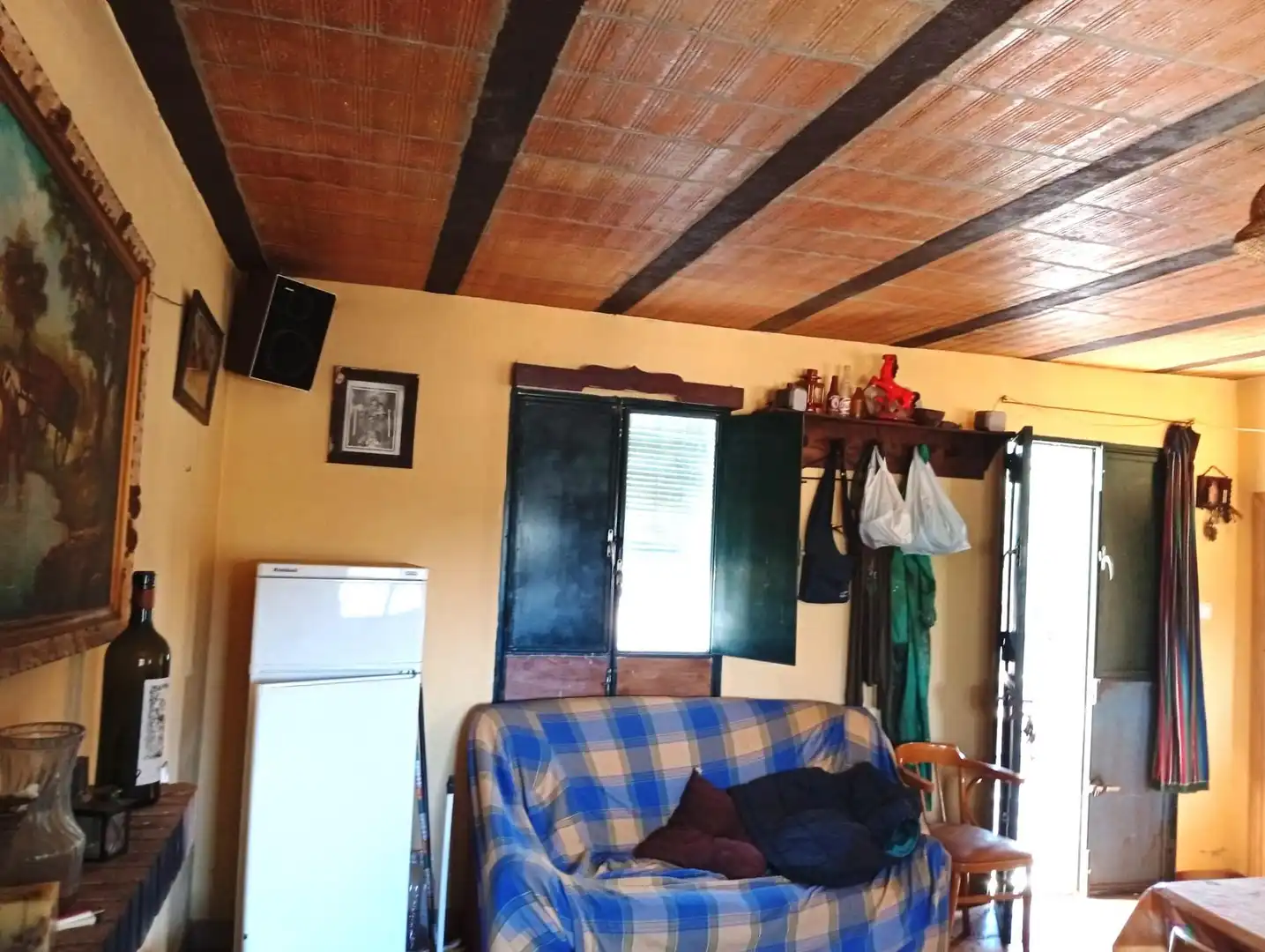 Sala d'estar de Finca rústica en venda en Higuera de la Sierra