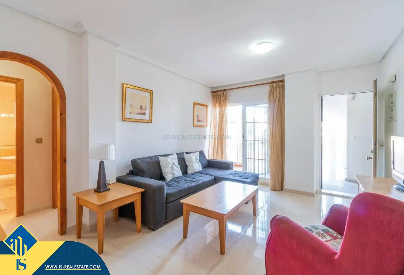 Sala de estar de Apartamento en venta en Orihuela con Aire acondicionado, Calefacción y Jardín privado