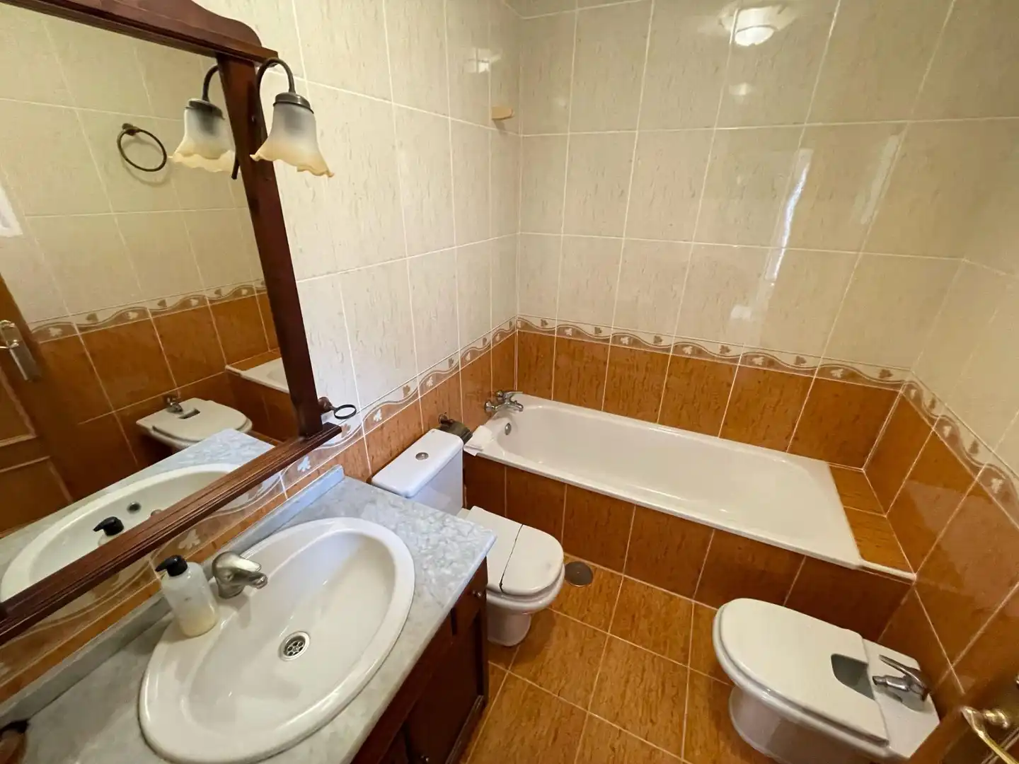 Bany de Casa o xalet en venda en Torre-Pacheco amb Aire condicionat, Jardí privat i Terrassa