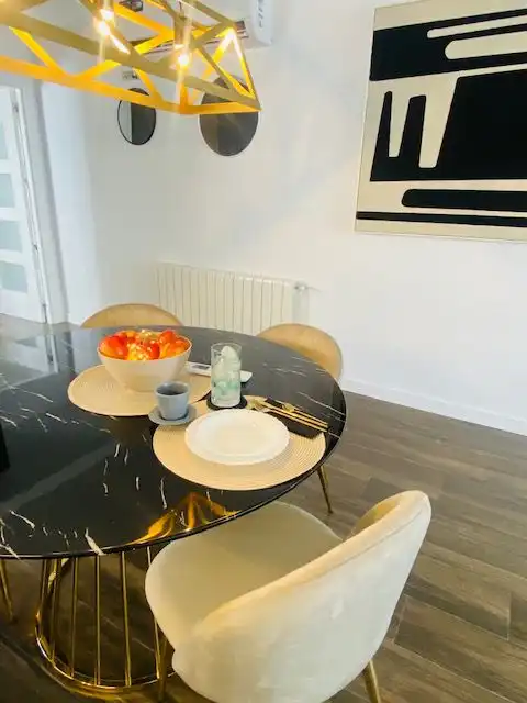 Comedor de Piso de alquiler en Albacete con Aire acondicionado, Calefacción y Amueblado