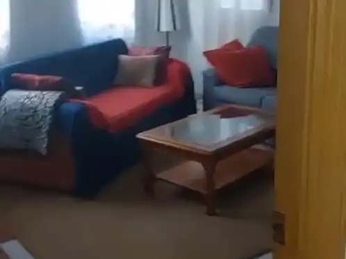 Living room of Flat for sale in Jarandilla de la Vera  with Parquet flooring, Furnished and Washing machine