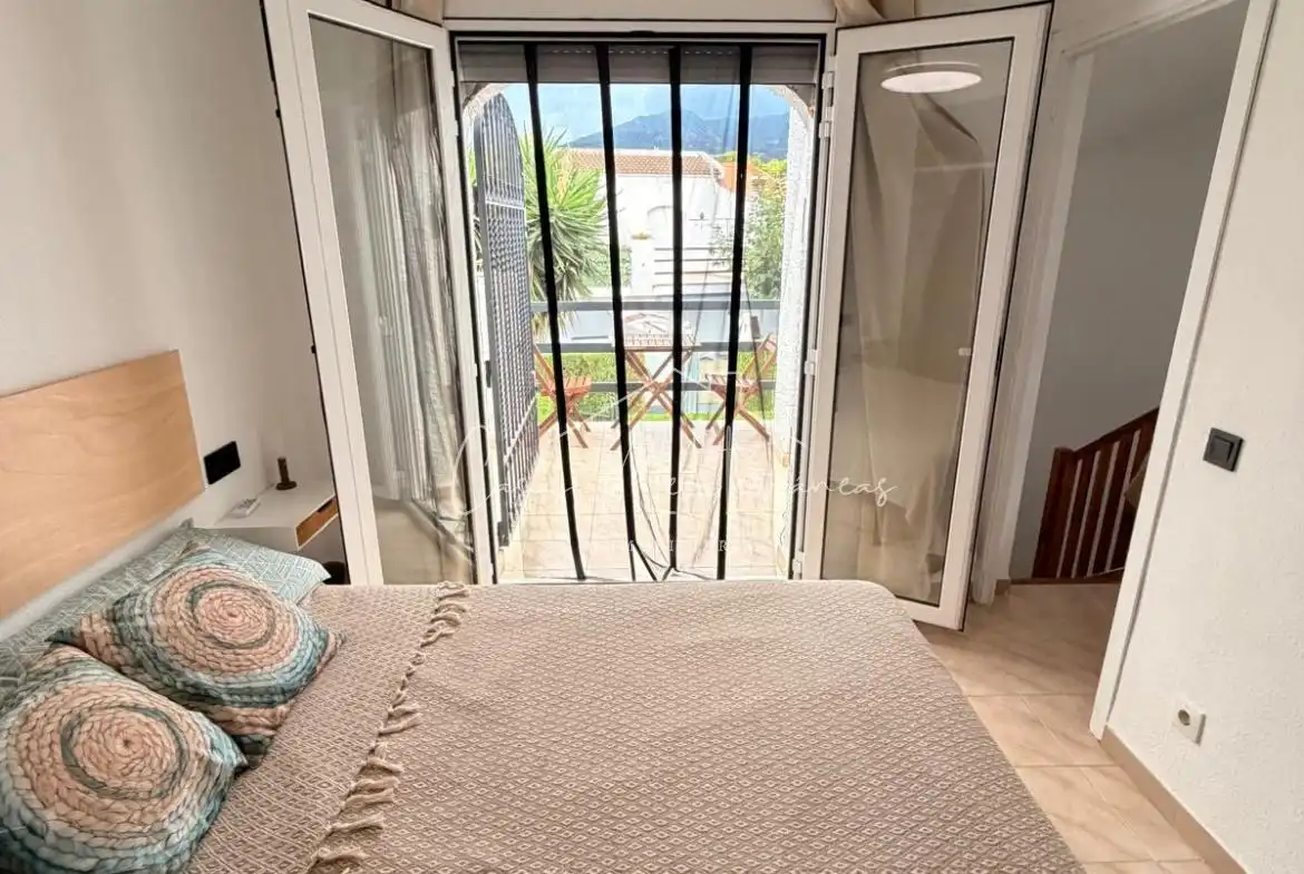 Terrasse von Einfamilien-Reihenhaus zur Miete in El Casalot