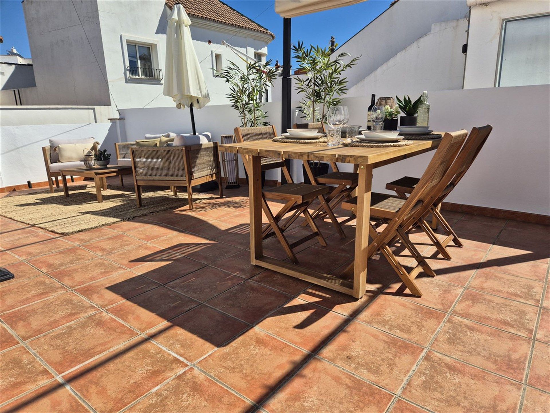 Terrassa de Apartament en venda en Estepona