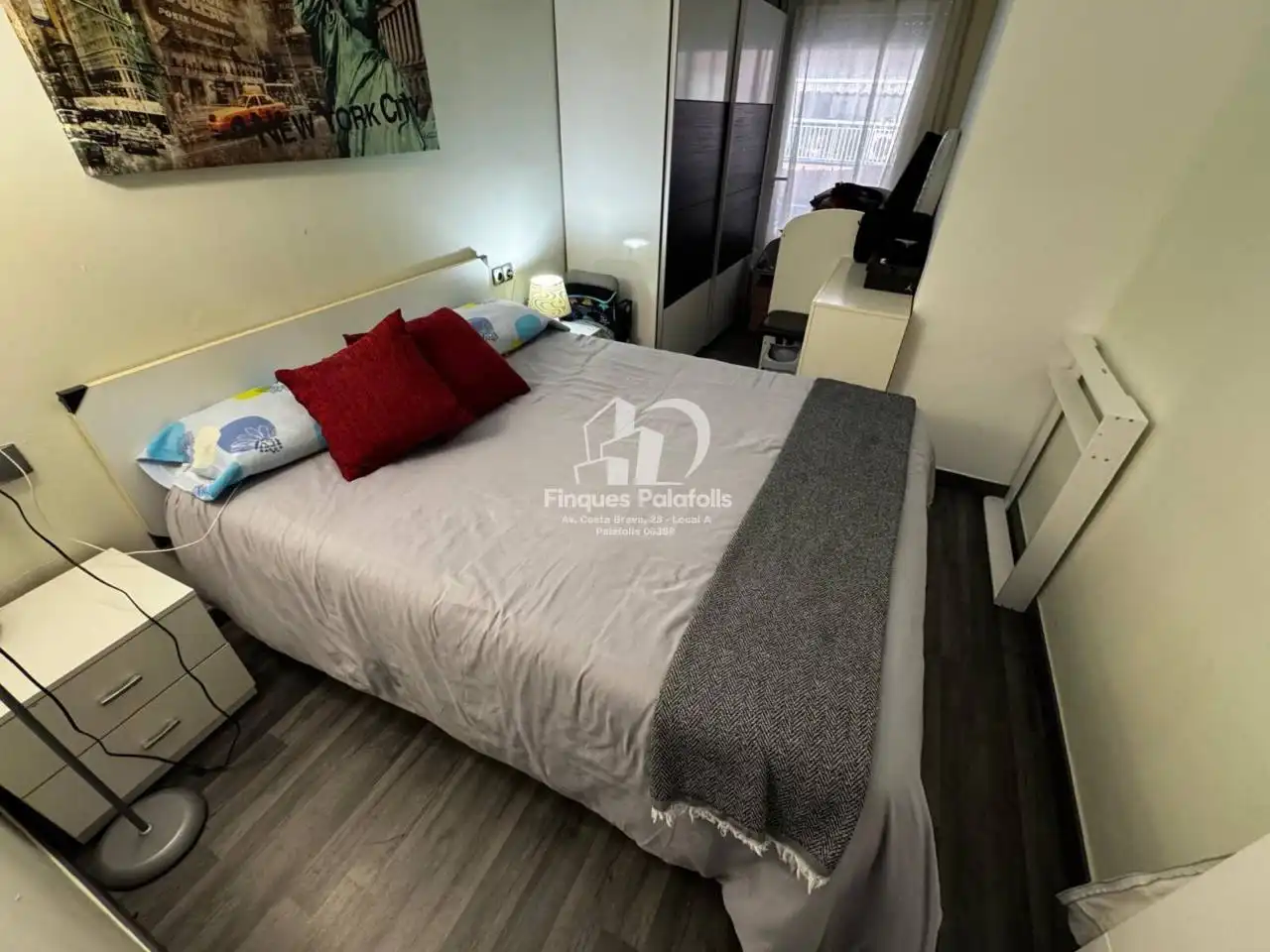 Bedroom of Flat for sale in Blanes  with Heating, Parquet flooring and Terrace