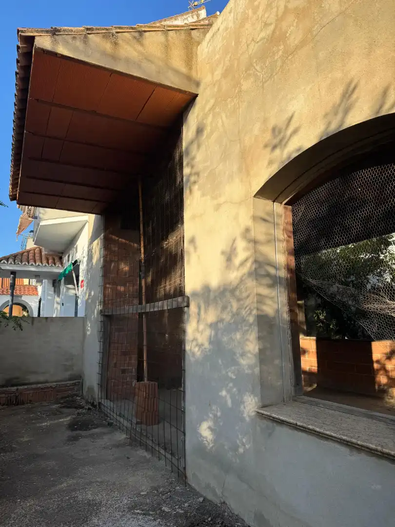 Vista exterior de Casa o xalet en venda en Castuera amb Jardí privat, Terrassa i Traster