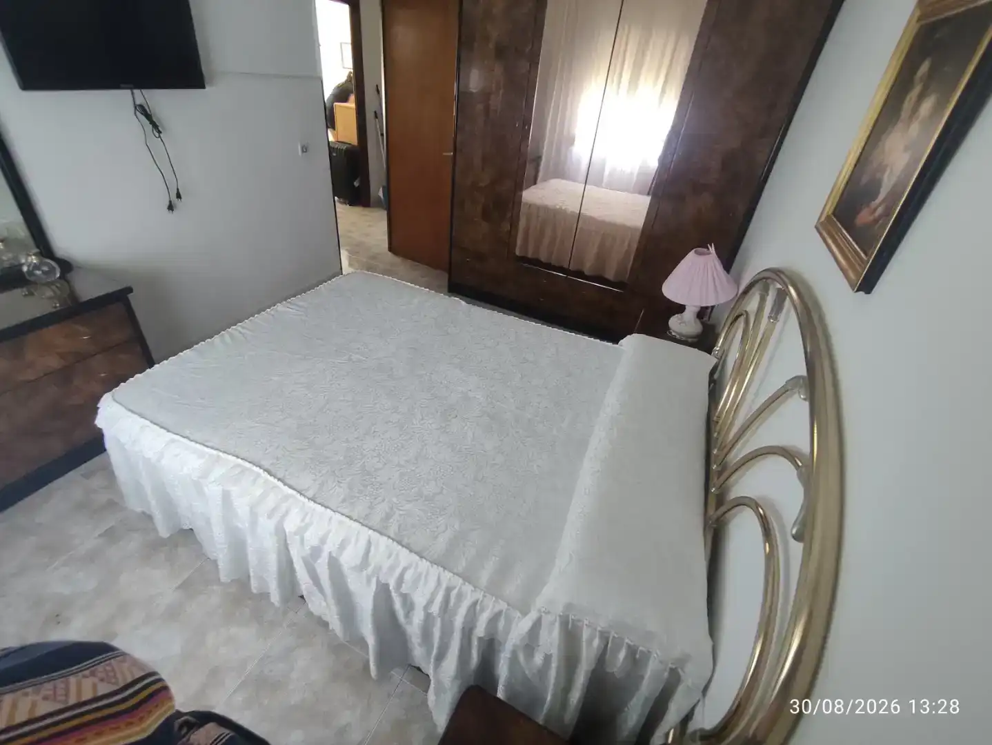 Bedroom of Flat for sale in Chipiona  with Air Conditioner and Balcony