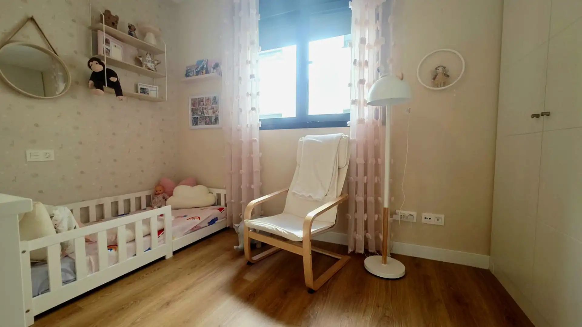 Bedroom of Flat for sale in Málaga  with Air Conditioner, Heating and Parquet flooring