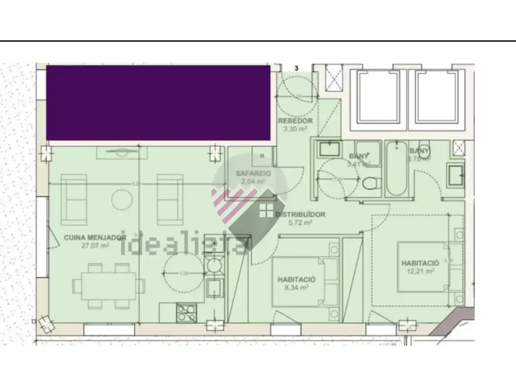 Planta baja en venta en Encamp con Terraza y Balcón