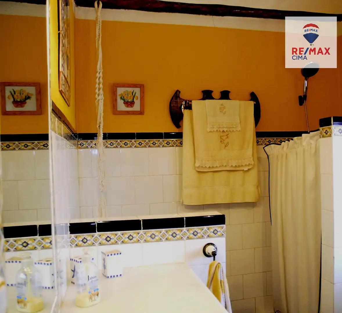 Bany de Casa o xalet en venda en Baza amb Aire condicionat, Calefacció i Jardí privat