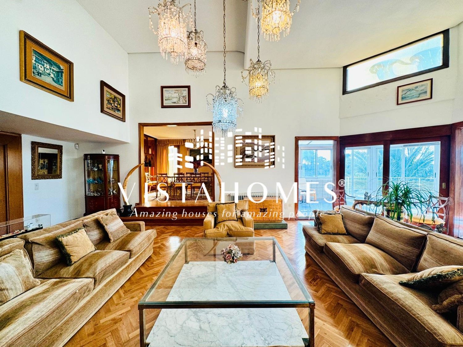 Living room of House or chalet for sale in Algete  with Heating, Private garden and Terrace