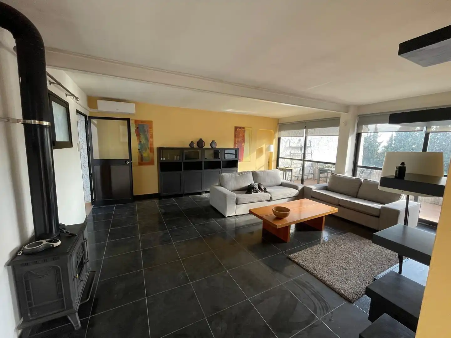 Sala d'estar de Casa o xalet en venda en Mijas amb Calefacció, Terrassa i Traster