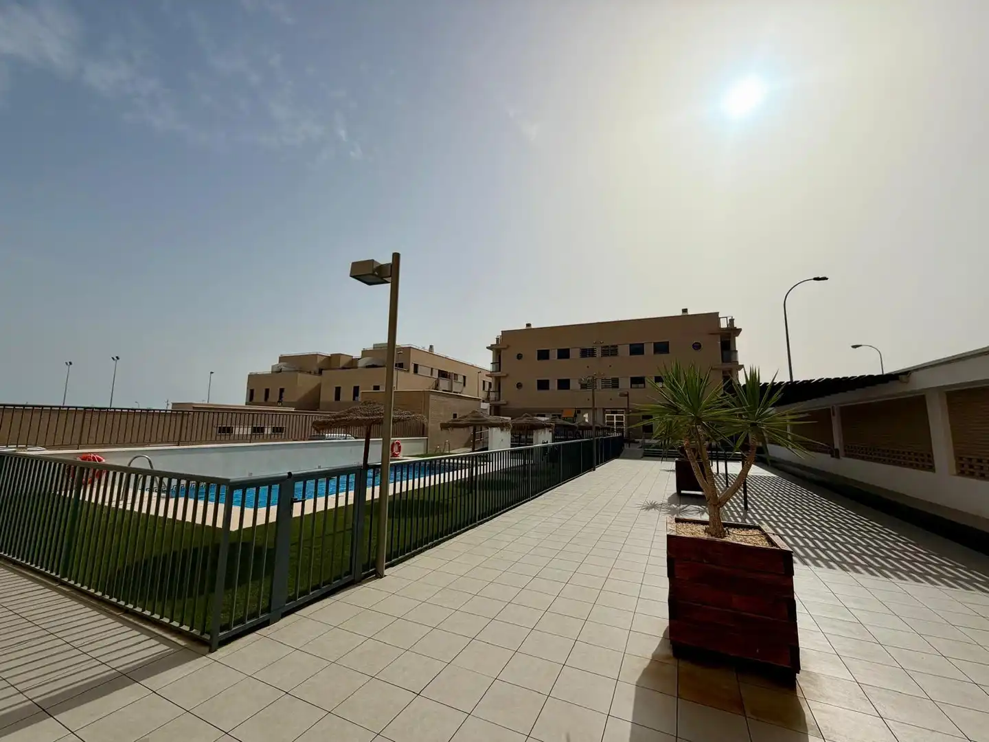 Schwimmbecken von Wohnung zum Verkauf in Vícar mit Klimaanlage, Terrasse und Möbliert