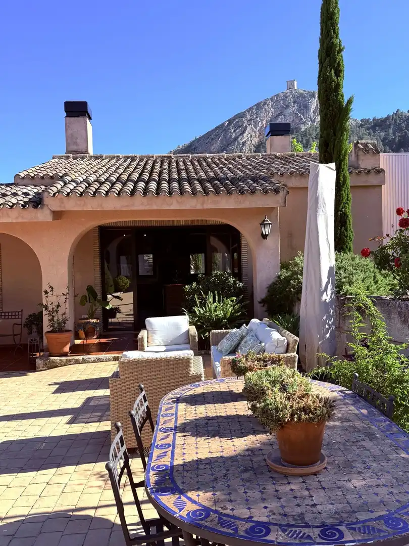 Terraza de Casa o chalet en venta en Cocentaina con Calefacción, Jardín privado y Terraza