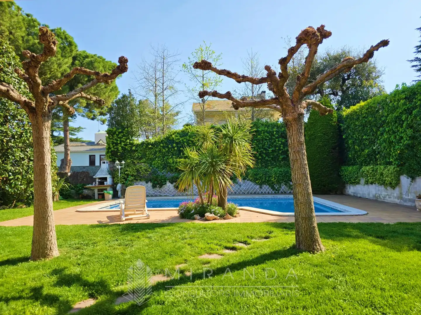 Jardí de Casa o xalet en venda en Canovelles amb Calefacció, Jardí privat i Terrassa