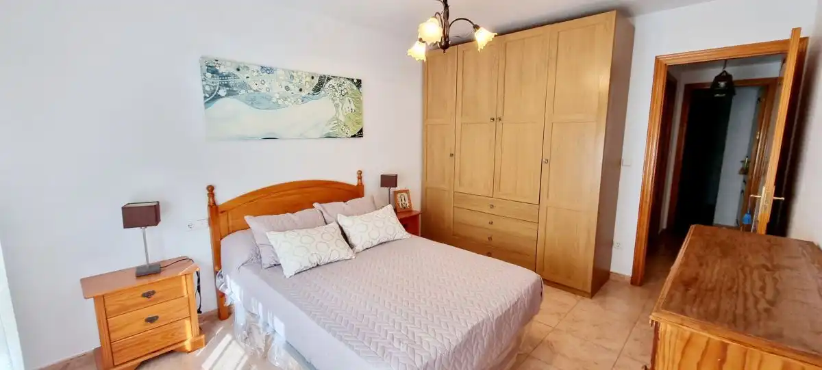 Bedroom of Flat for rent in Águilas  with Furnished and Balcony