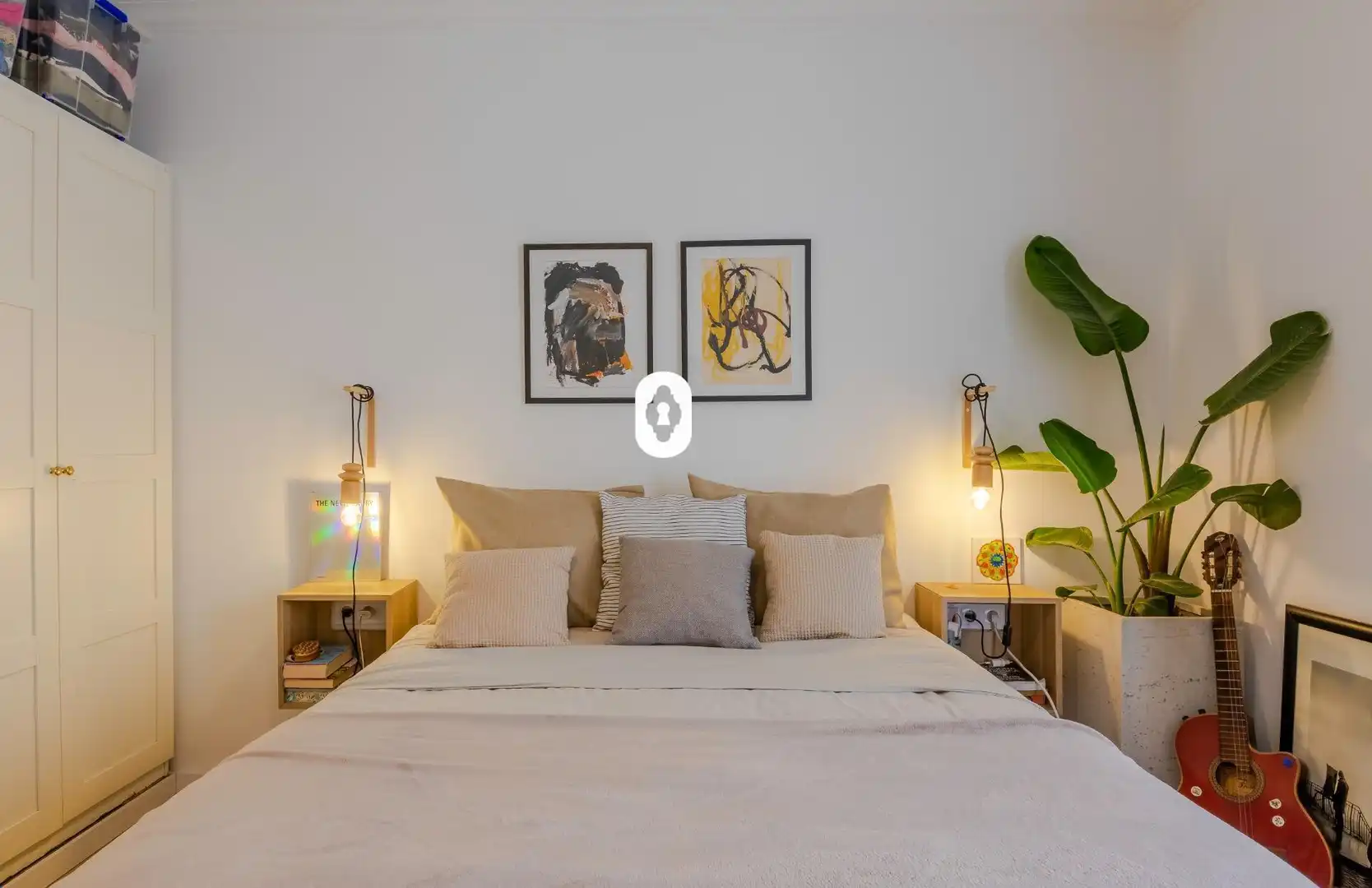 Bedroom of Flat for sale in Inca  with Air Conditioner, Parquet flooring and Terrace