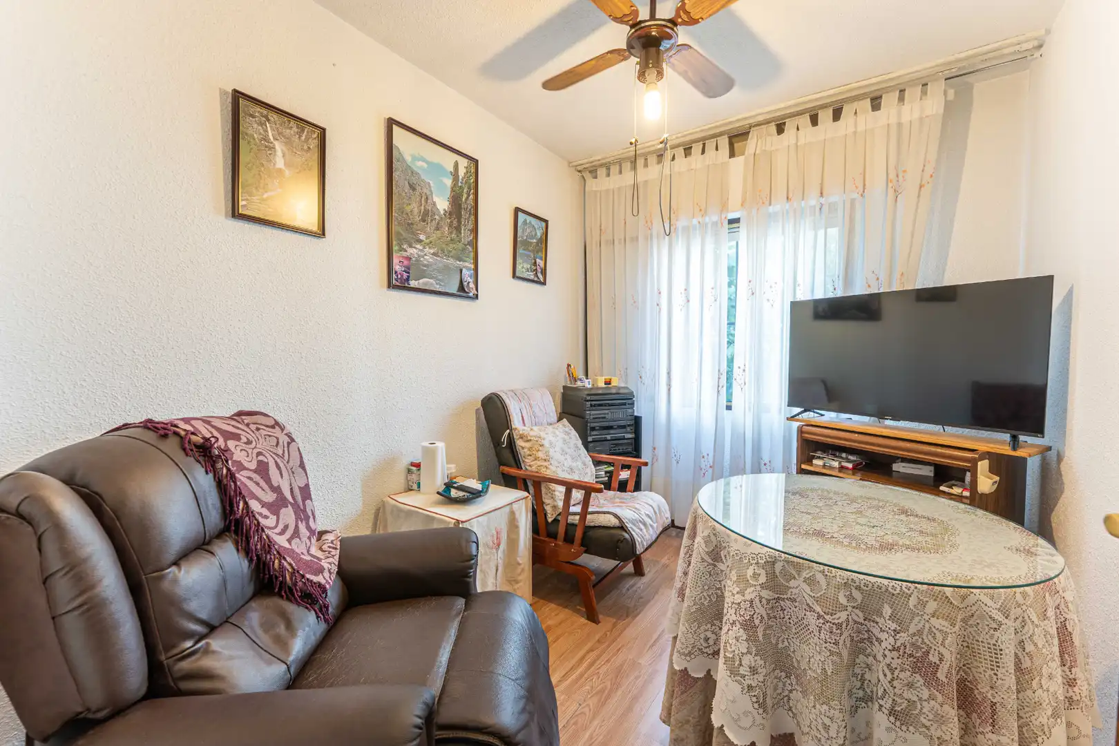 Sala de estar de Piso en venta en Humanes de Madrid con Terraza, Amueblado y Horno
