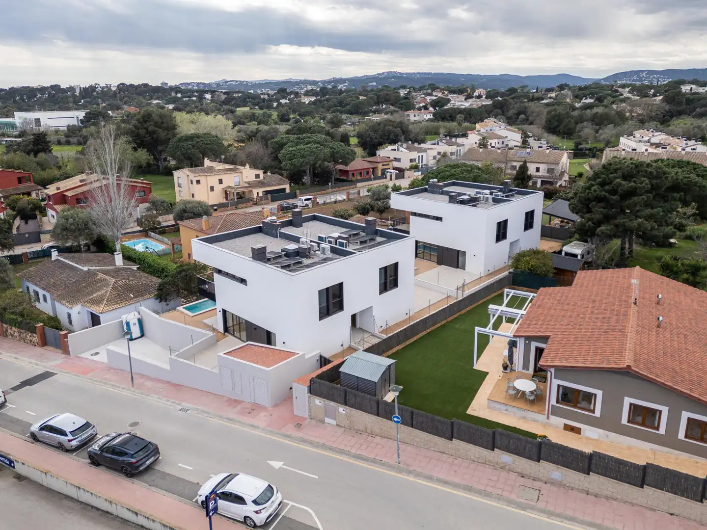 Außenansicht von Haus oder Chalet zum Verkauf in Palamós mit Klimaanlage, Heizung und Privatgarten